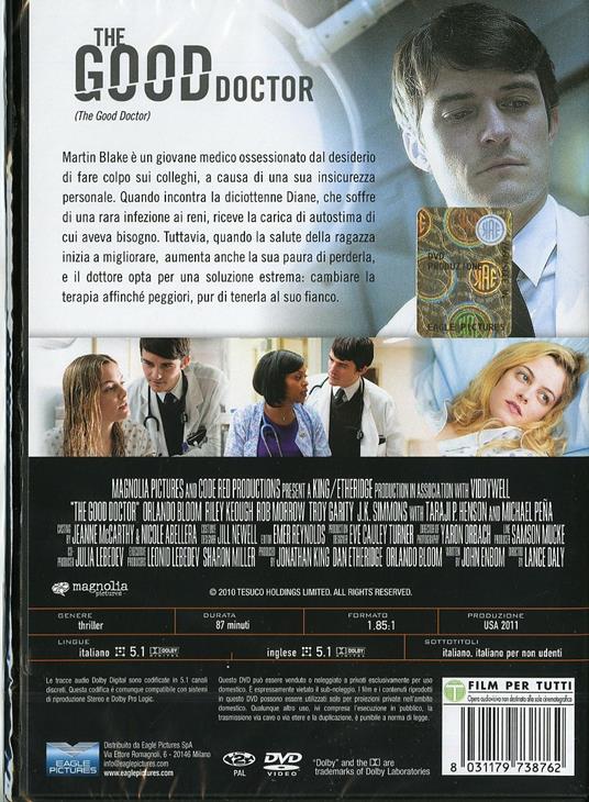 The Good Doctor di Lance Daly - DVD - 2
