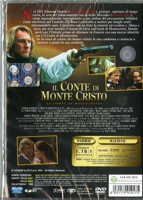 Il conte di Montecristo (2 DVD) di Josée Dayan - DVD - 3