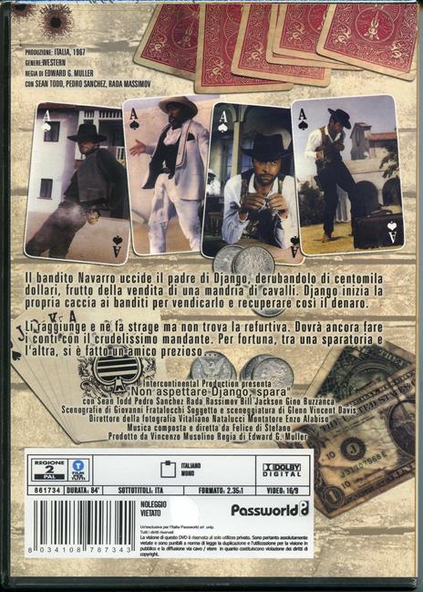 Non aspettare Django, spara! di Edward Mulben - DVD - 2