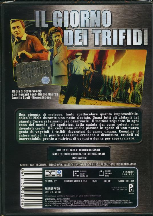 Il giorno dei Trifidi. L'invasione dei mostri verdi di Steve Sekely - DVD - 2