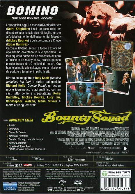 Domino (2 DVD)<span>.</span> Special Edition di Tony Scott - DVD - 2