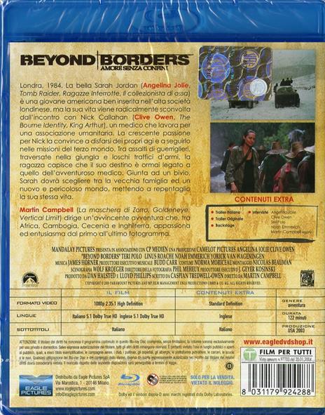 Beyond Borders. Amore senza confini di Martin Campbell - Blu-ray - 2