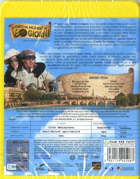 Il giro del mondo in 80 giorni di Frank Coraci - Blu-ray - 2