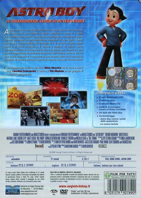 Astro Boy di David Bowers - DVD - 2