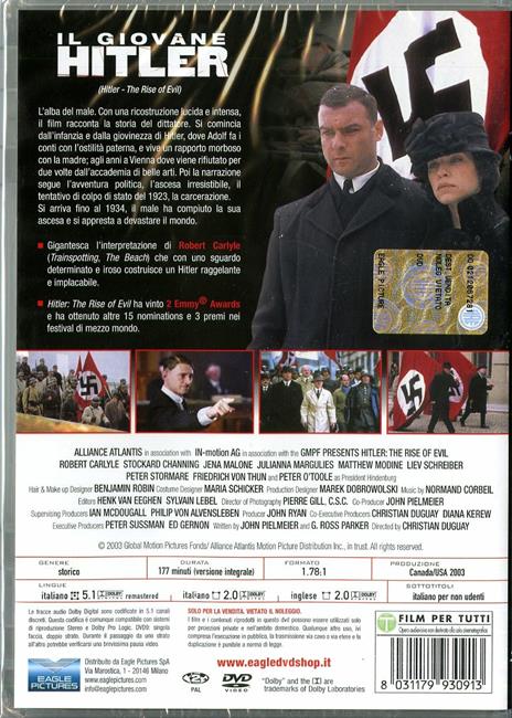 Il giovane Hitler di Christian Duguay - DVD - 2