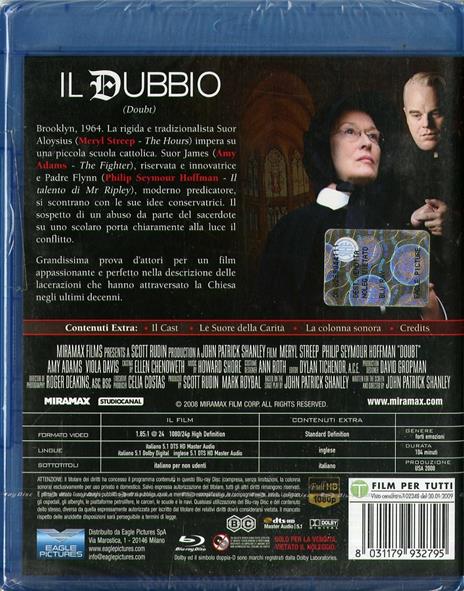Il dubbio di John Patrick Shanley - Blu-ray - 2