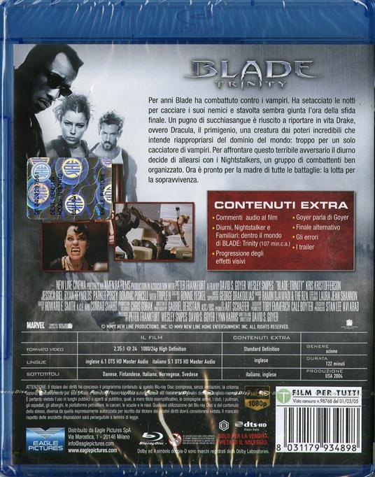 Blade. Trinity di David S. Goyer - Blu-ray - 2