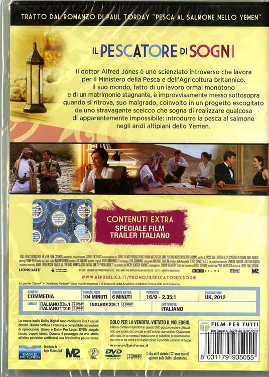 Il pescatore di sogni di Lasse Hällstrom - DVD - 2