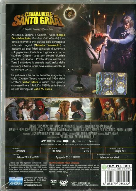 Il cavaliere del Santo Graal di Antonio Hernández - DVD - 2