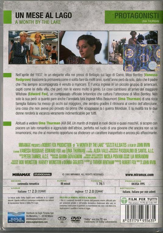 Un mese al lago di John Irvin - DVD - 2