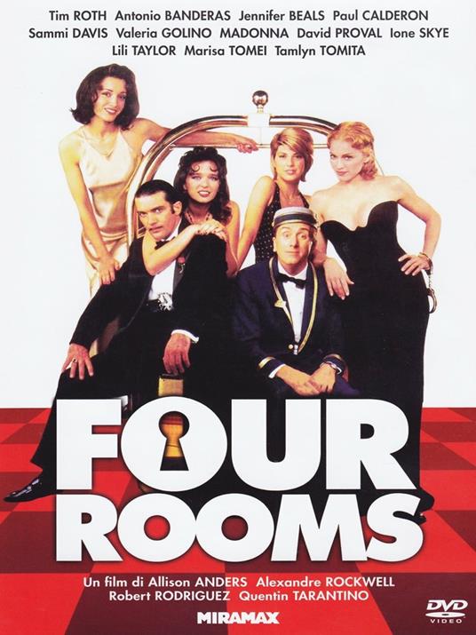 Four Rooms di Allison Anders,Alexandre Rockwell,Robert Rodriguez,Quentin Tarantino - DVD