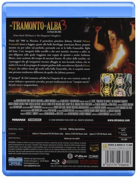 Dal tramonto all'alba 3 di P. J. Pesce - Blu-ray - 2