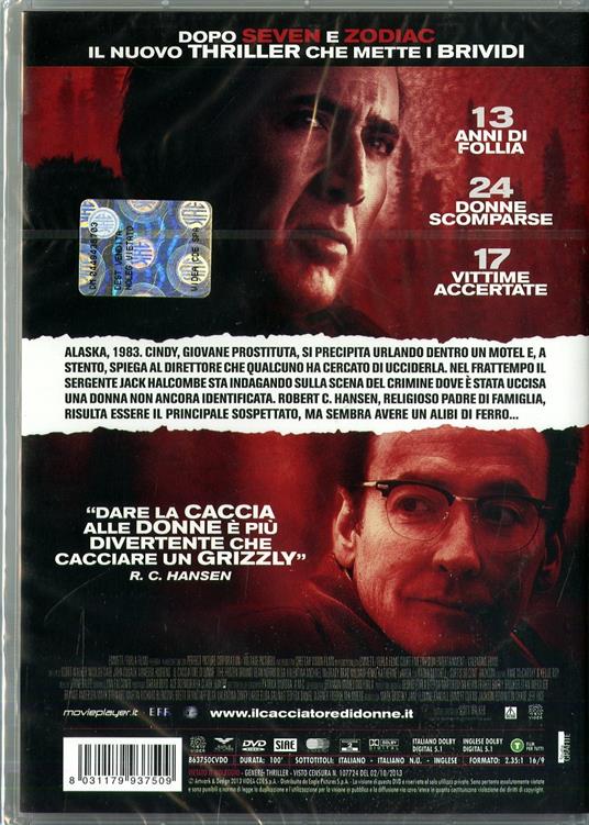 Il cacciatore di donne di Scott Walker - DVD - 2