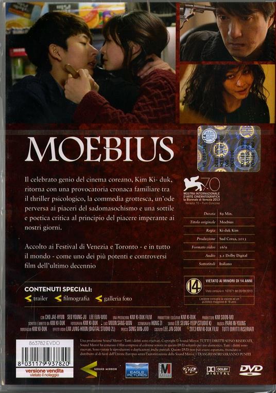Moebius di Kim Ki-Duk - DVD - 2