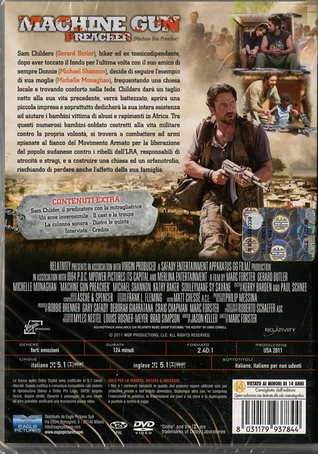 Machine Gun Preacher di Marc Forster - DVD - 2