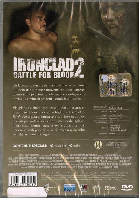 Ironclad 2. Battle for Blood di Jonathan English - DVD - 2