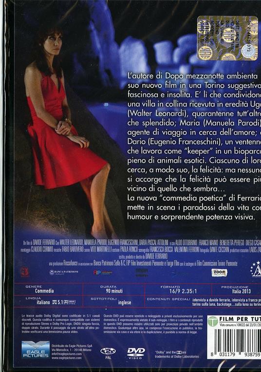 La luna su Torino di Davide Ferrario - DVD - 2
