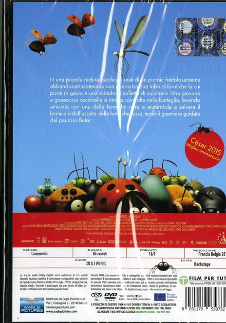 Minuscule. La valle delle formiche di Thomas Szabo,Hélène Giraud - DVD - 2