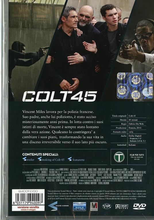 Colt 45 di Fabrice Du Welz - DVD - 2