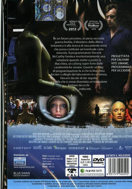 The Machine di Caradog W. James - DVD - 2