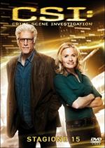 CSI. Crime Scene Investigation. Stagione 15 (3 DVD)