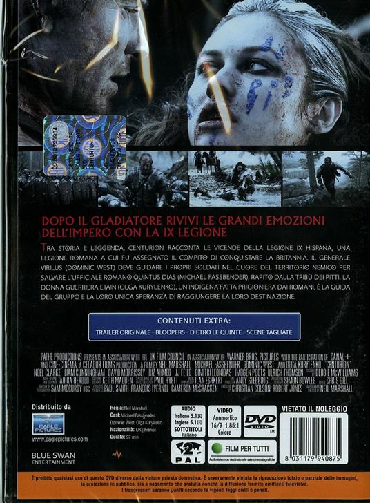 Centurion di Neil Marshall - DVD - 2
