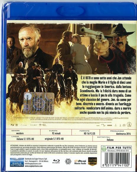 The Salvation di Kristian Levring - Blu-ray - 2