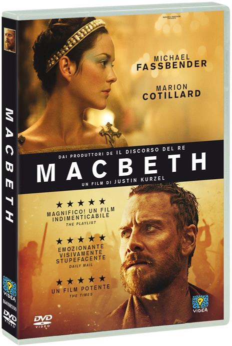 Macbeth di Justin Kurzel - DVD