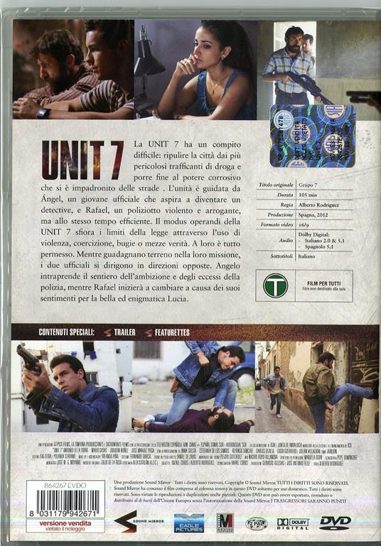 Unit 7 di Alberto Rodríguez - DVD - 2
