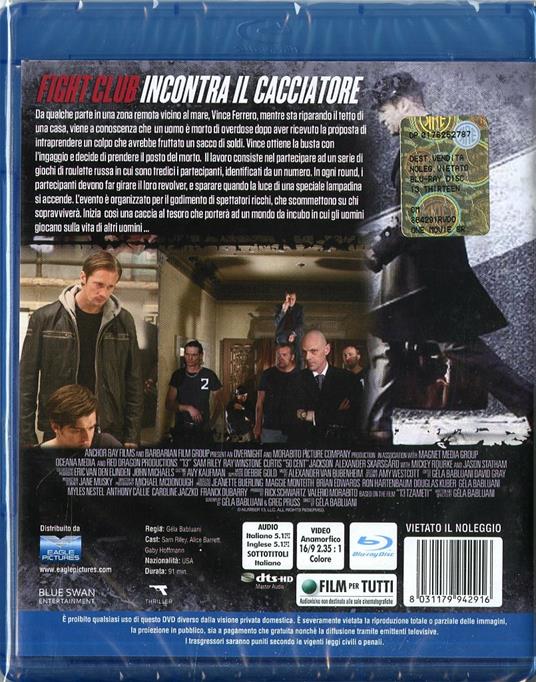 13. Thirteen di Géla Babluani - Blu-ray - 2