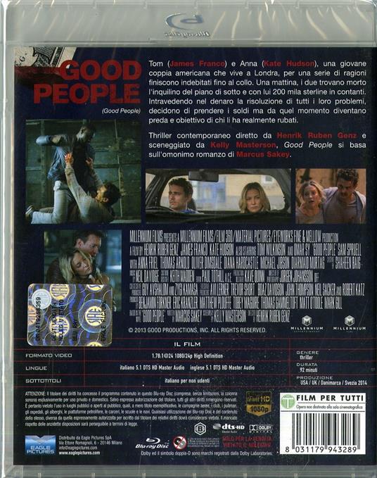 Good People di Henrik Ruben Genz - Blu-ray - 2