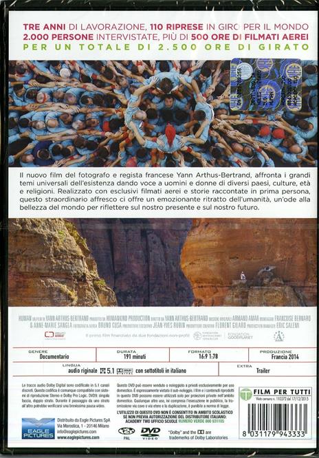 Human di Yann Arthus-Bertrand - DVD - 2