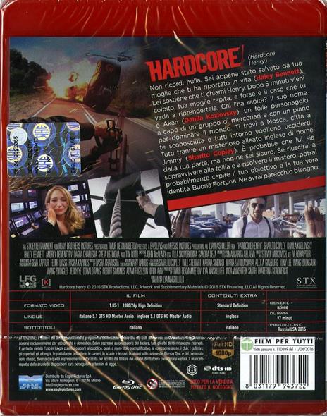 Hardcore! di Ilya Naishuller - Blu-ray - 2