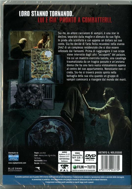 Il cacciatore di vampiri. Rigor mortis di Juno Mak - DVD - 2