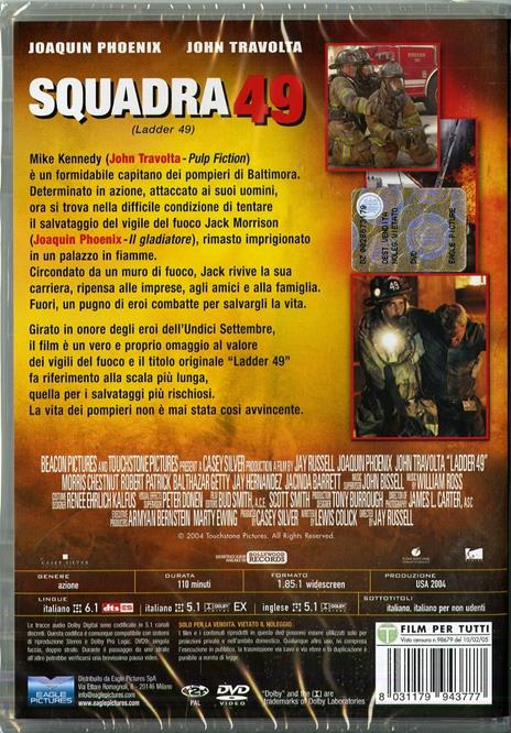 Squadra 49 (DVD) di Jay Russell - DVD - 2