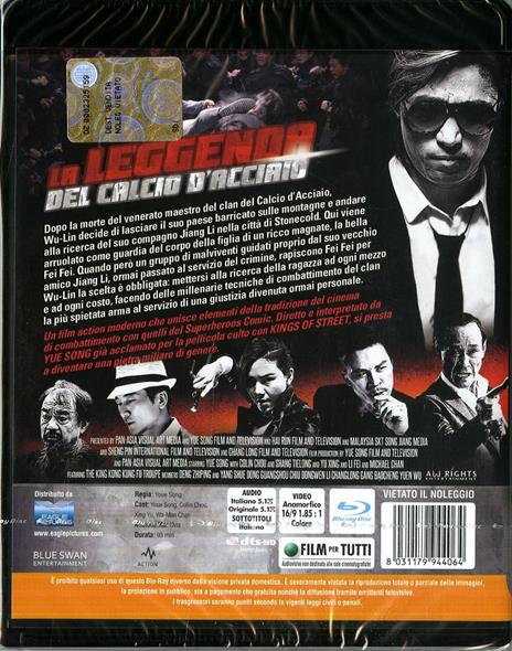 La leggenda del calcio d'acciaio di Yue Song - Blu-ray - 2