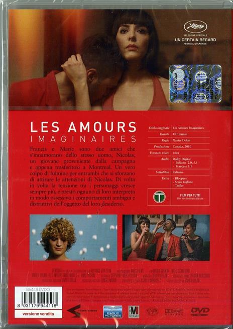Les amours imaginaires di Xavier Dolan - DVD - 2
