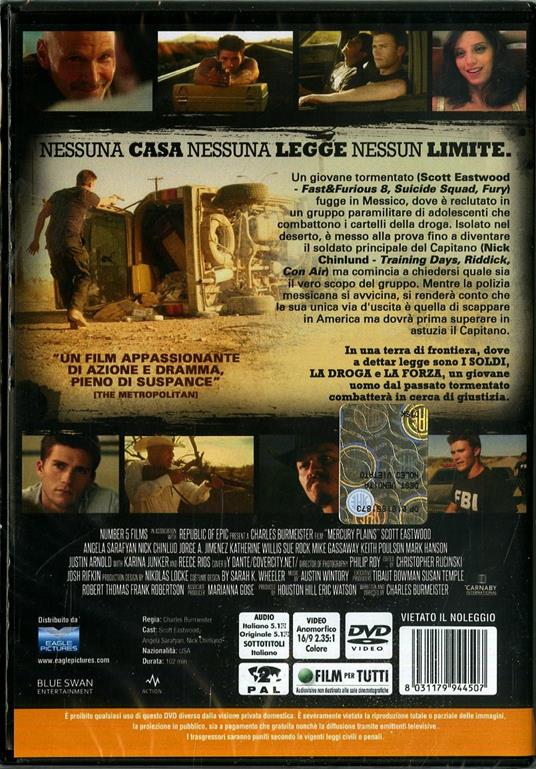 La legge dei narcos di Charles Burmeister - DVD - 2