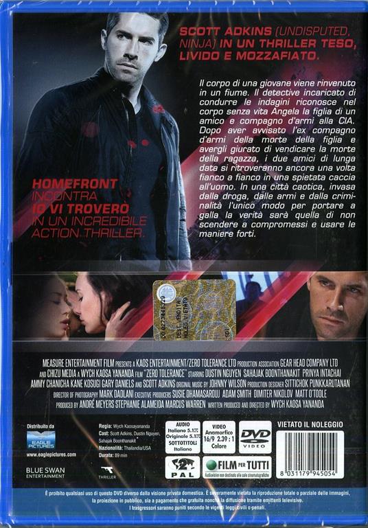 Zero Tolerance (DVD) di Wych Kaosayananda - DVD - 2
