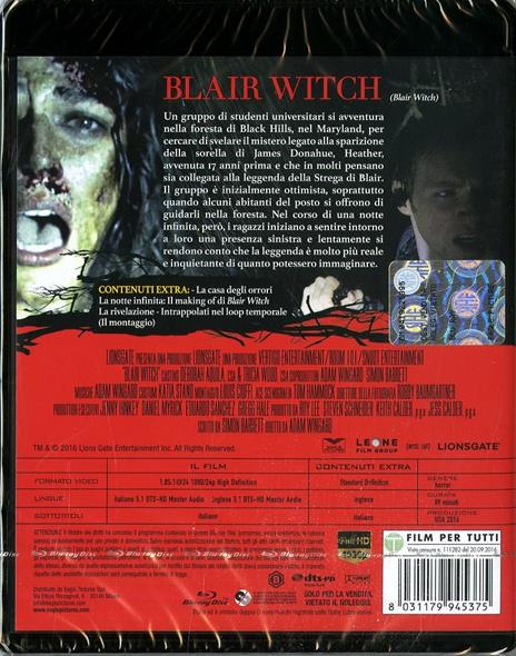 Blair Witch di Adam Wingard - Blu-ray - 8