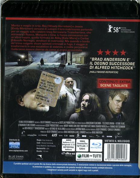 Transsiberian di Brad Anderson - Blu-ray - 2