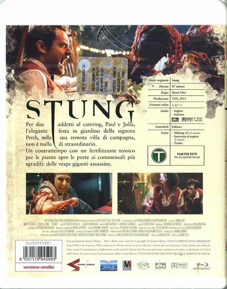Stung (Blu-ray) di Benni Diez - Blu-ray - 2