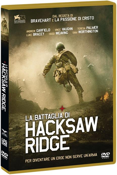 La battaglia di Hacksaw Ridge (DVD) di Mel Gibson - DVD