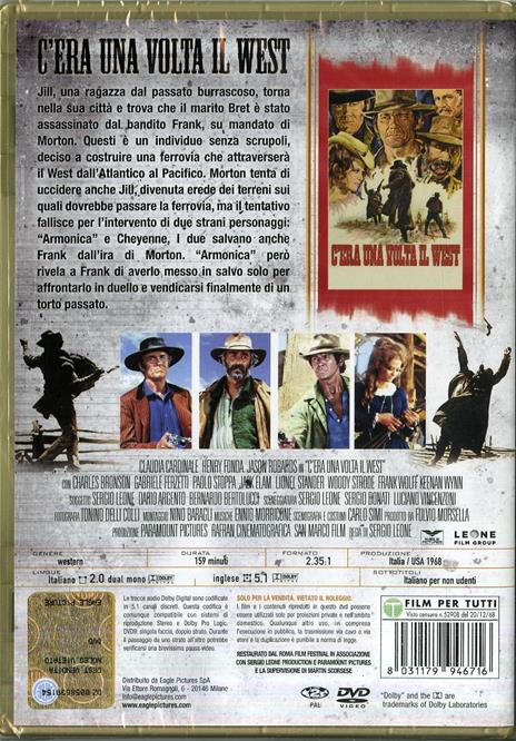 C'era una volta il West (DVD) di Sergio Leone - DVD - 2
