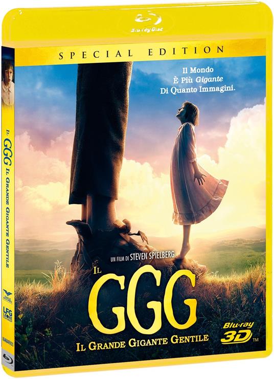 Il GGG. Il Grande Gigante Gentile. Edizione speciale (Blu-ray + Blu-ray 3D) di Steven Spielberg