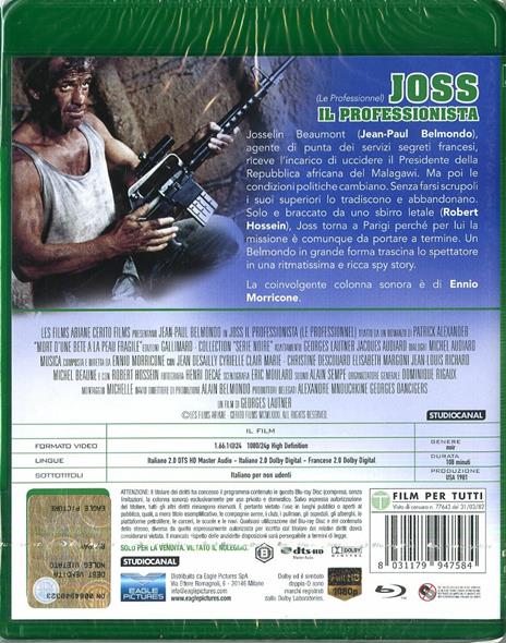 Joss il professionista (Blu-ray) di Georges Lautner - Blu-ray - 2