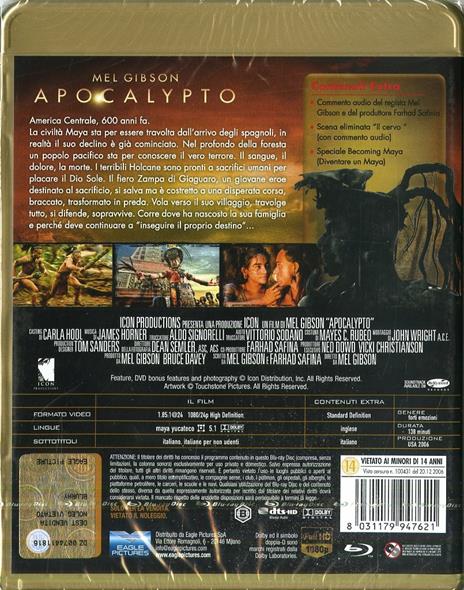 Apocalypto (Blu-ray) di Mel Gibson - Blu-ray - 2