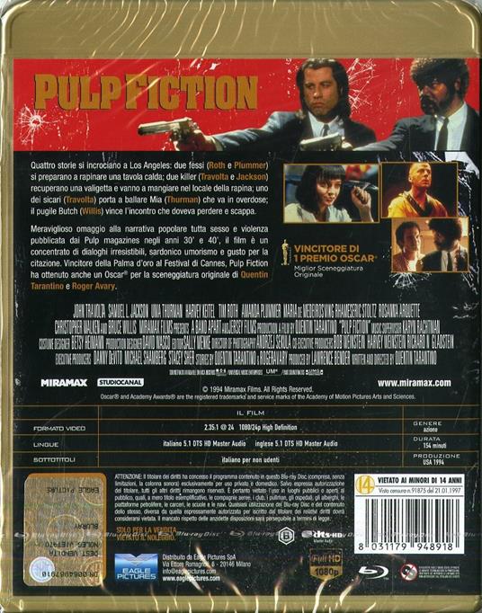 Pulp Fiction (Blu-ray) di Quentin Tarantino - Blu-ray - 2