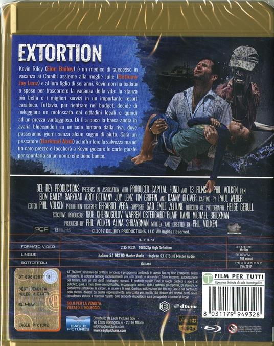 Extortion (Blu-ray) di Phil Volken - Blu-ray - 2