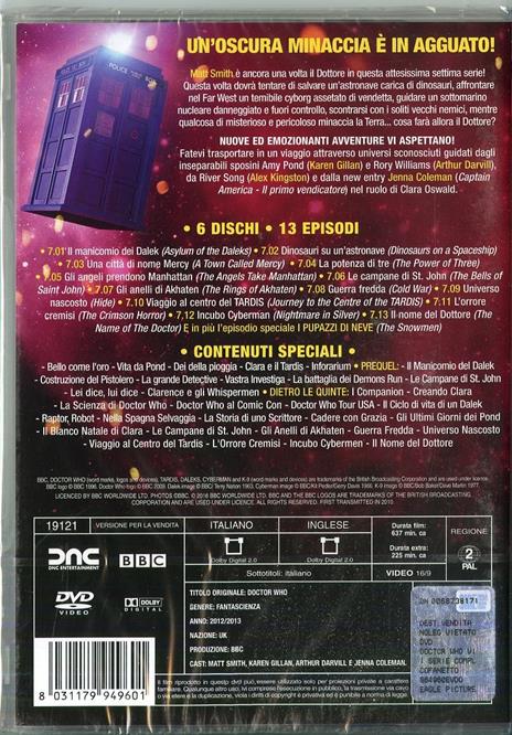 Doctor Who. Stagione 7. Serie TV ita - New Edition (DVD) di Farren Blackburn,Nick Hurran,Saul Metzstein - DVD - 2
